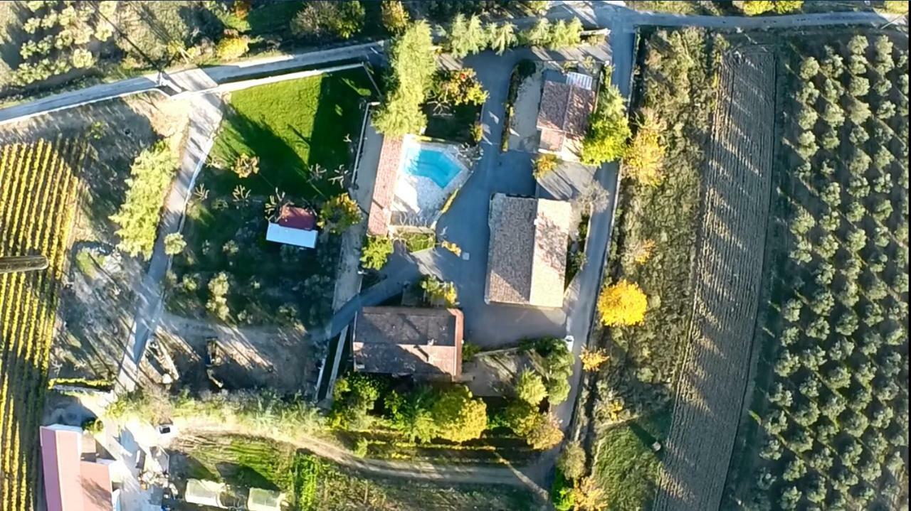 Domaine De Charoussas Le Mas De Mon Pere Lagorce  Exteriér fotografie
